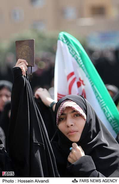 اتفاقا این زنان مجاهدند!